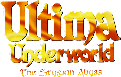 Ultima Underworld: The Stygian Abyss logo for Playstation